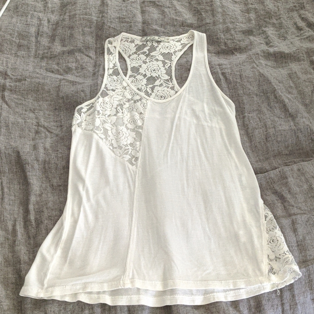 Lace tank top